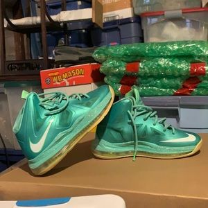 Nike Lebron 10 high top Easter colorway.